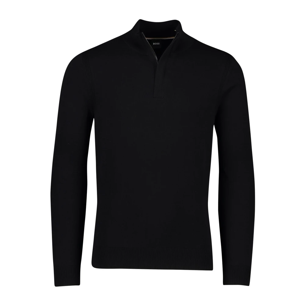 Hugo Boss Zwarte Herentrui Black Heren