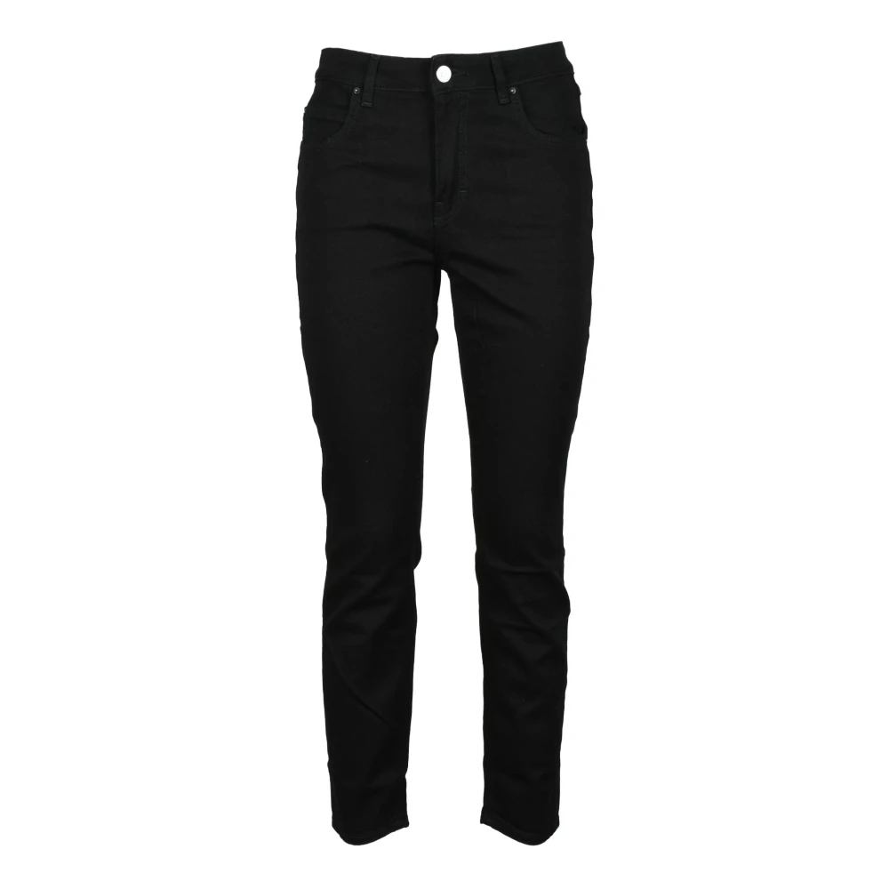 Haikure Katoenmix Stretch Jeans Black Dames