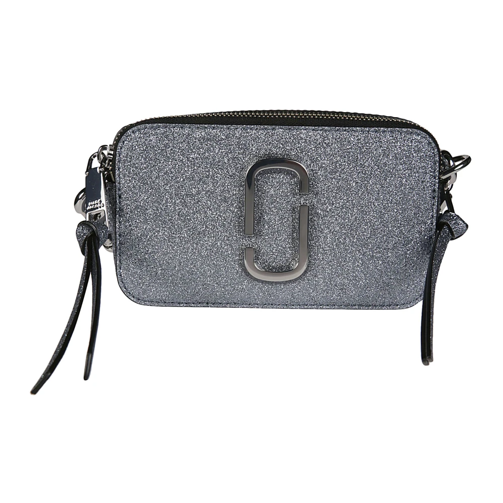 Marc Jacobs Zilveren tassen met glitterversiering Gray Dames