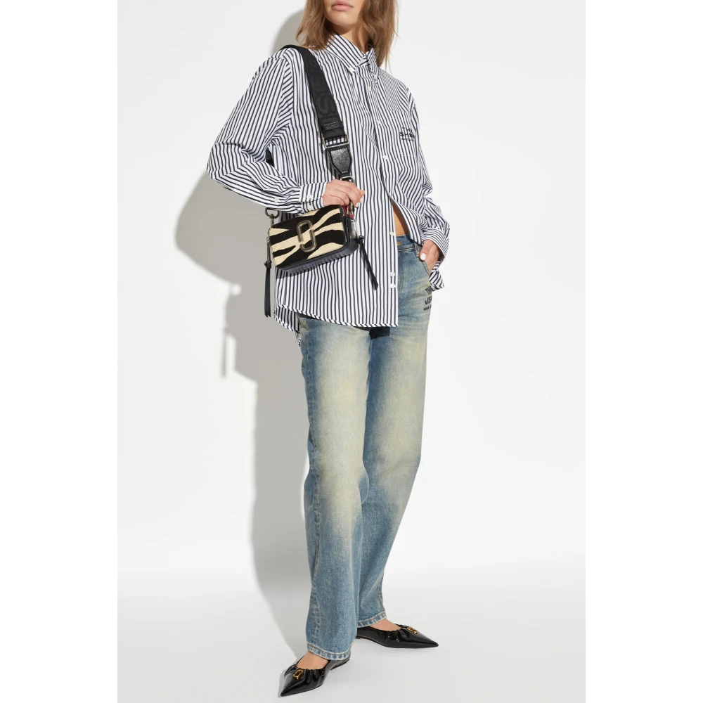 Marc Jacobs Gestreept overhemd White Dames