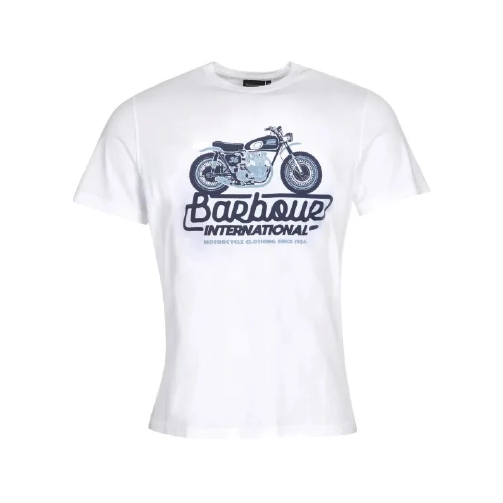Barbour - Tops > T-Shirts - White - Barbour - Modalova