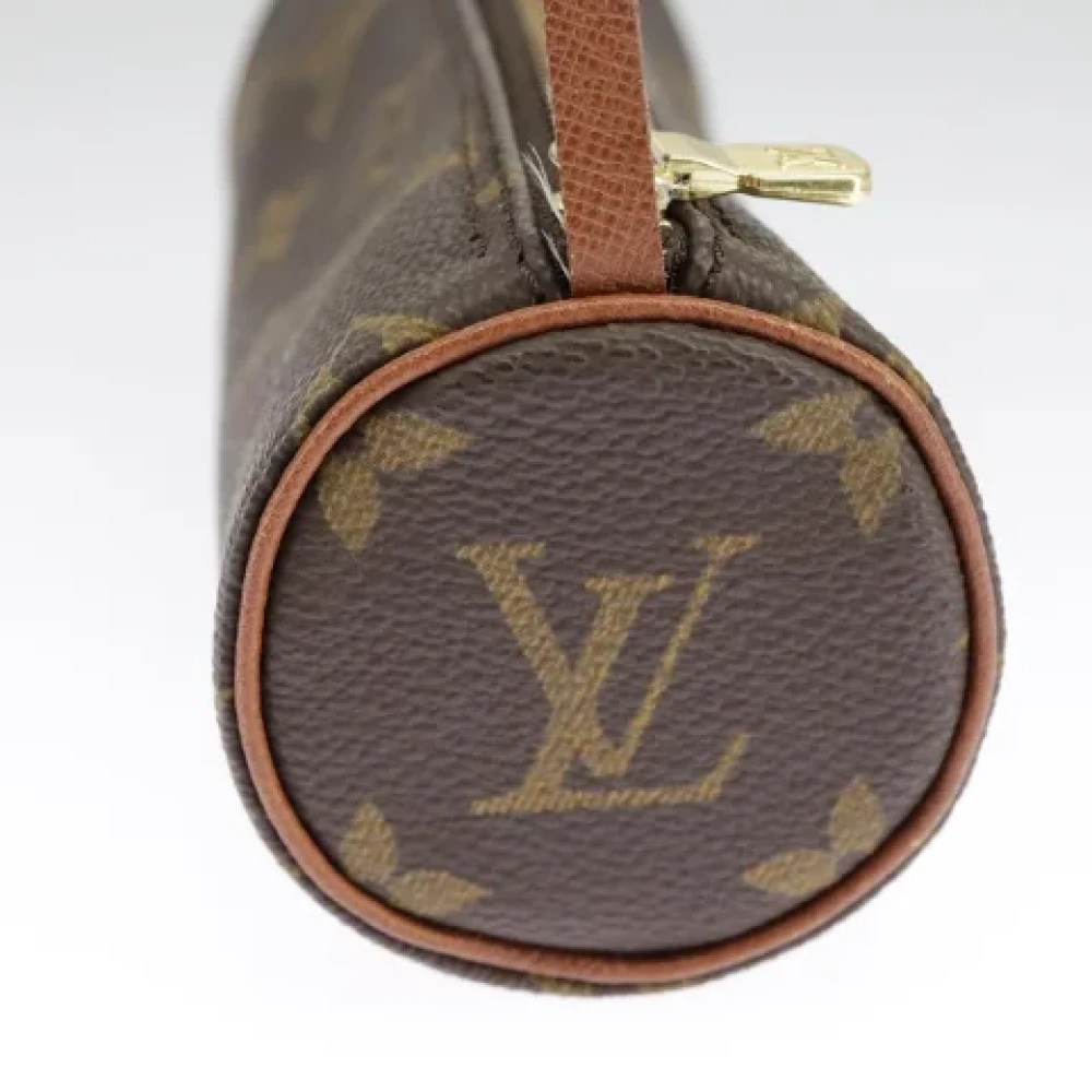 Louis Vuitton Vintage Pre-owned Canvas pouches Brown Dames