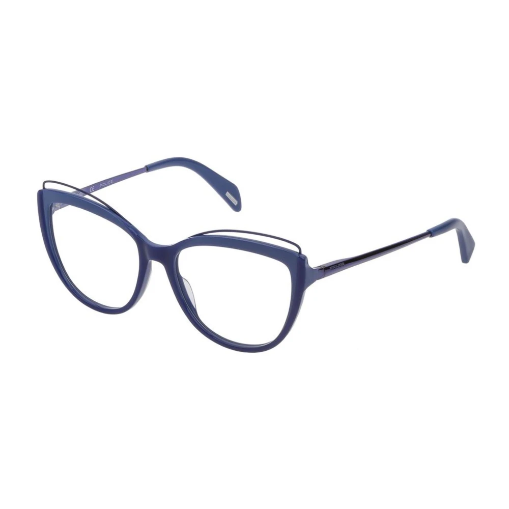 Police Blauwe Cateye Bril voor Vrouwen Blue Dames