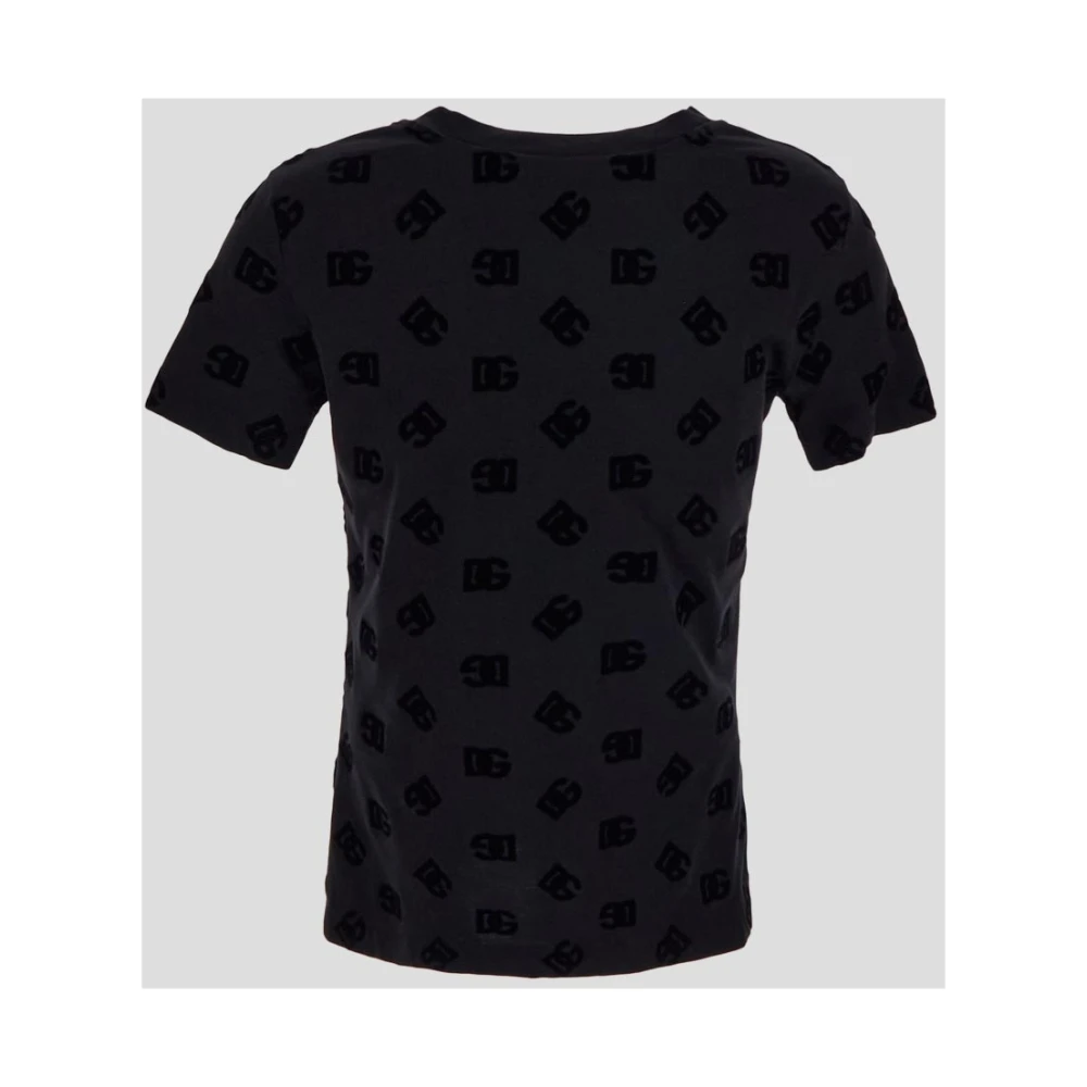 Dolce & Gabbana Logo T-Shirt Black Dames