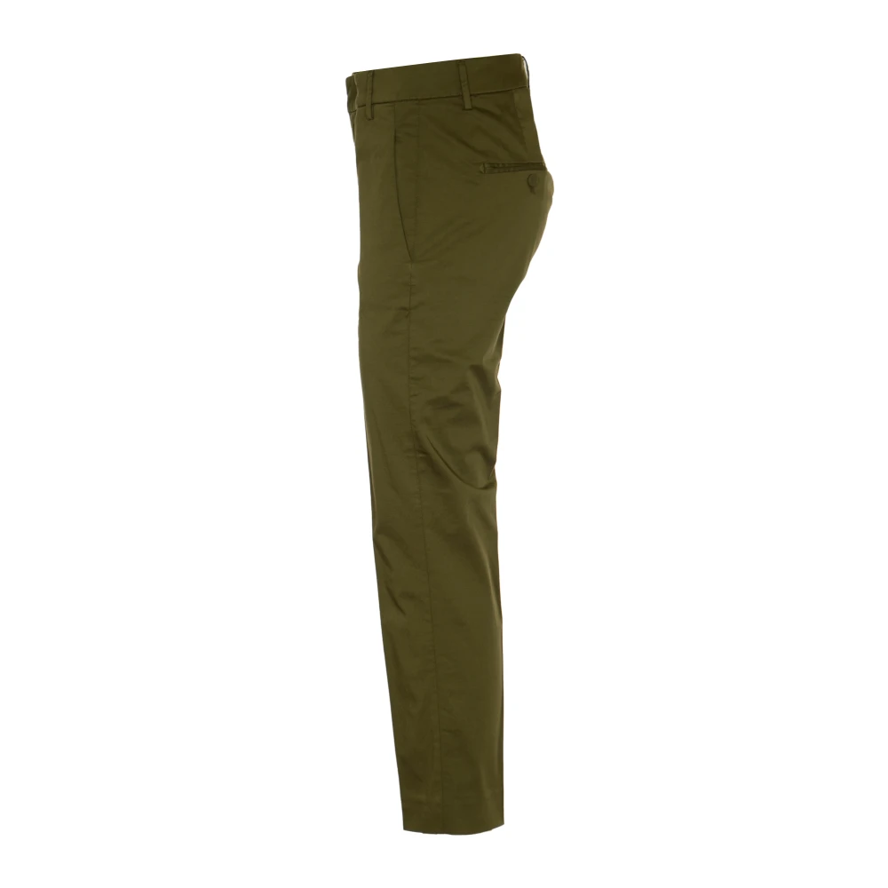 Dondup Slim-fit Trousers Green Dames