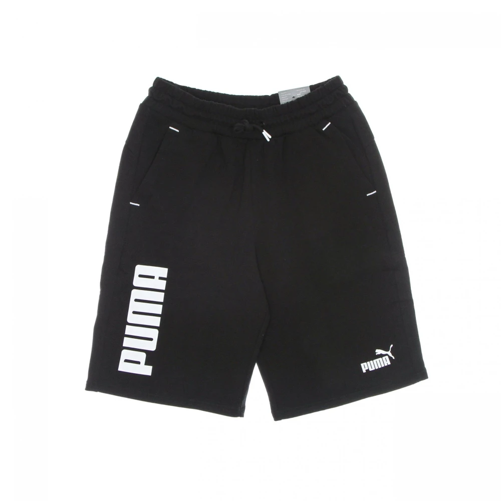 Puma Colorblock Shorts voor Mannen Black Heren