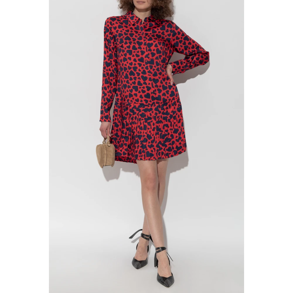 Kate Spade Jurk met logo Red Dames