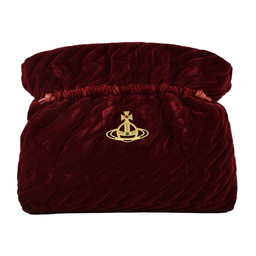 Vivienne Westwood Schoudertas van natuurlijke vezels Red Dames