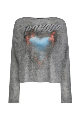 Oversized Crew-Neck Jumper