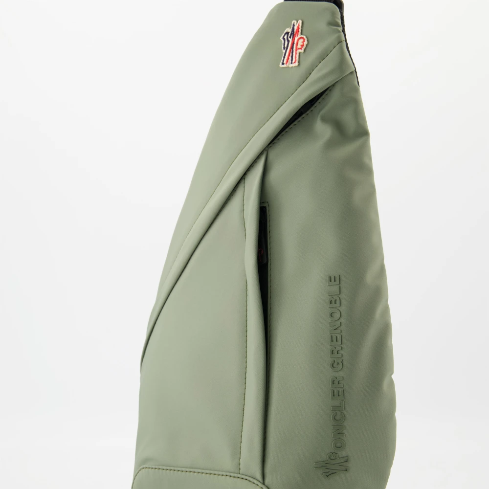 Moncler Waterdichte khaki schoudertas Lente-Zomer 2025 Green Heren