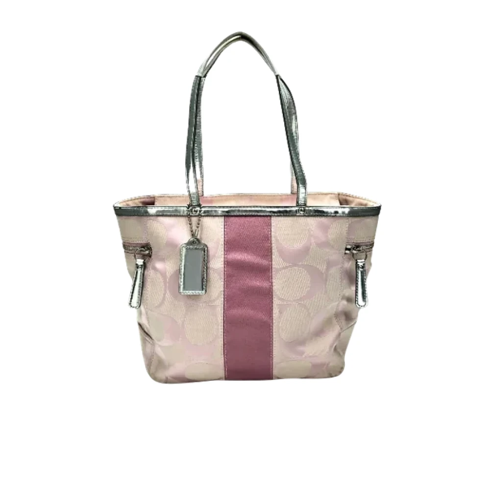 Coach Pre-owned Fabric totes Pink Dames