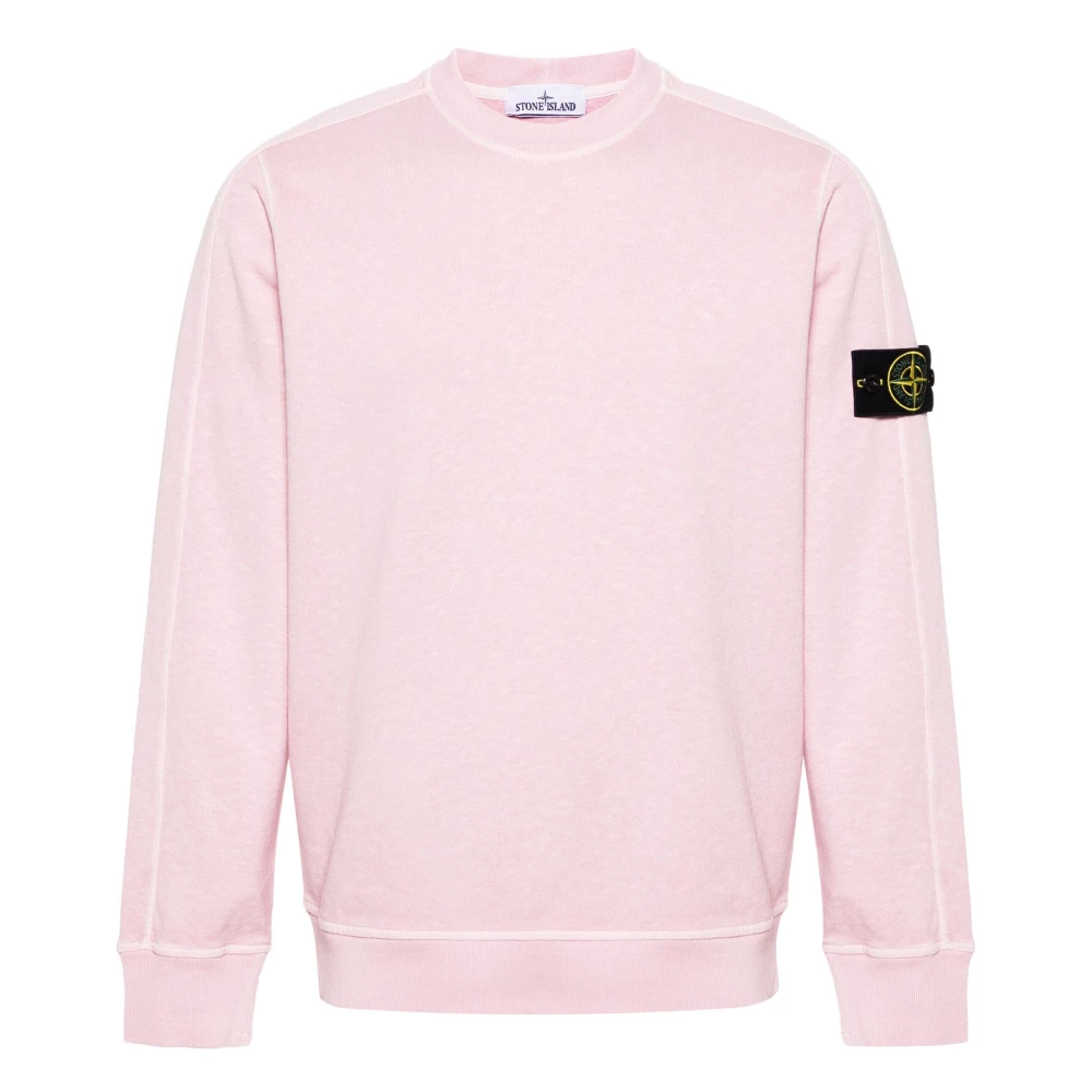 Stone Island Roze Sweaters Pink Heren