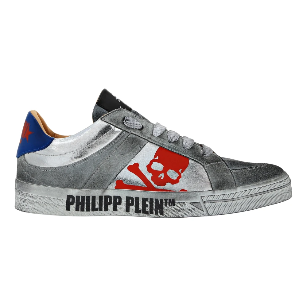 Philipp Plein Retrokickz TM Low-Top Sneakers unisex Schoenen Grijs