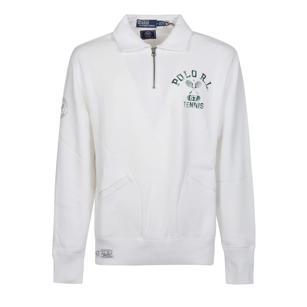 Ralph Lauren Casual Sweatshirt voor Dagelijks Comfort White Heren