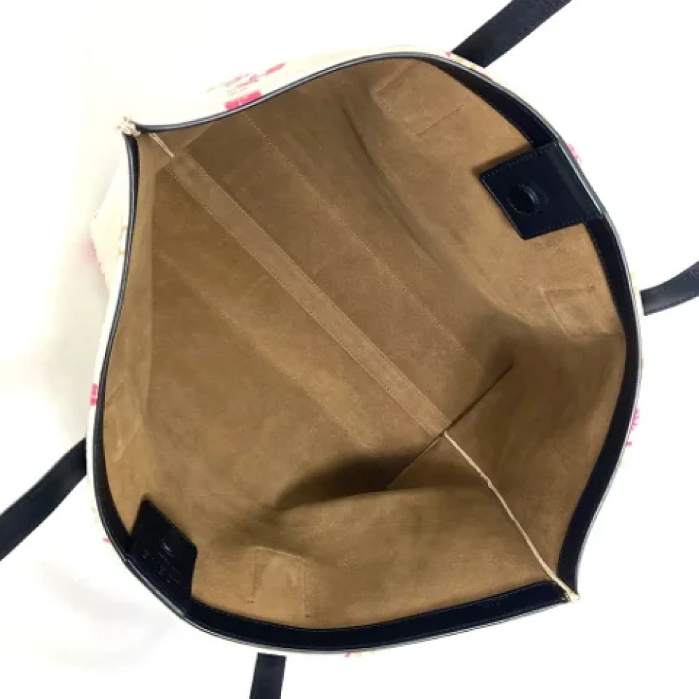 Loewe Pre-owned Canvas totes White Dames