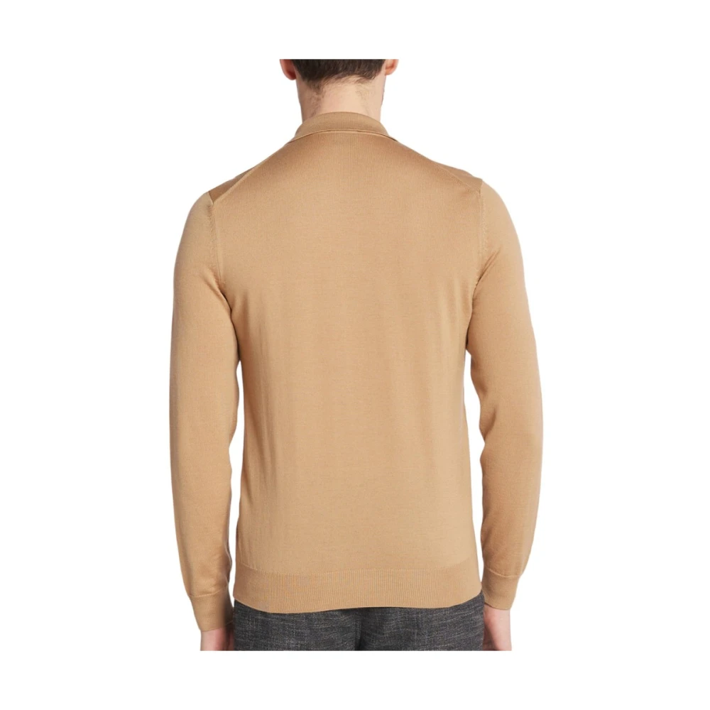 Boss Punto Poloshirt Beige Heren
