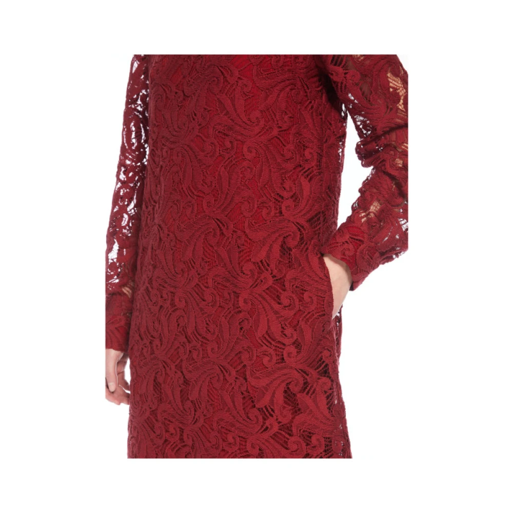Max Mara Debuutjurk Array Groot Red Dames