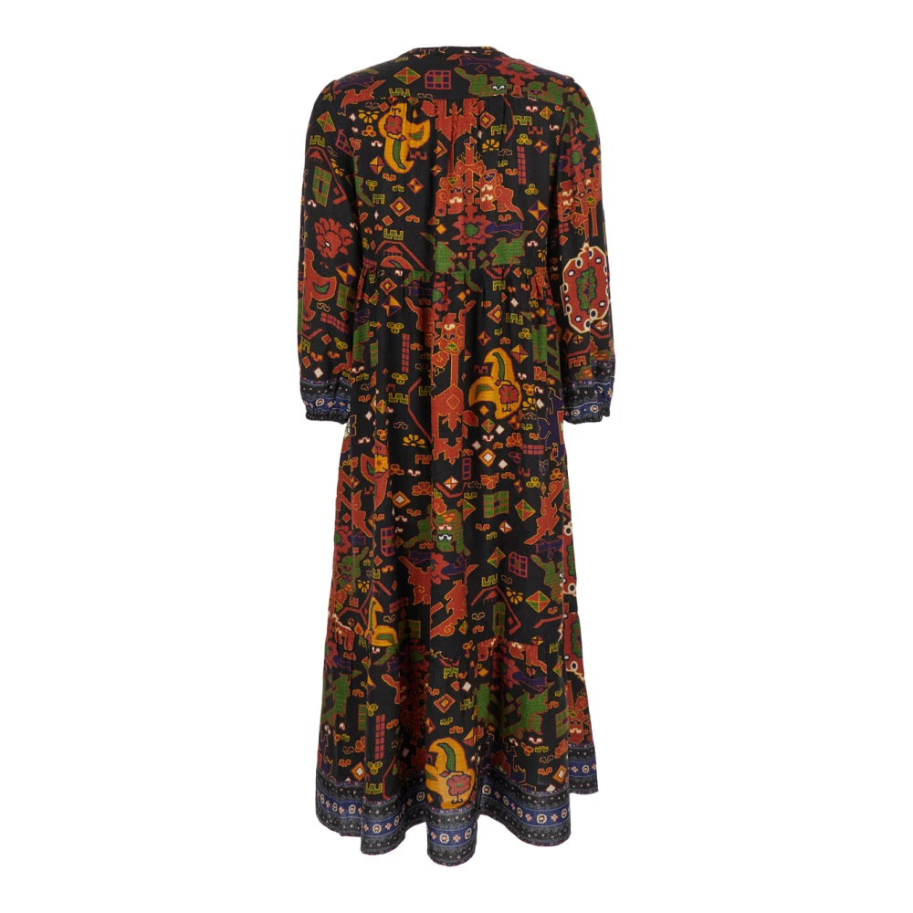BA&SH Valley Multicolor Jurk Multicolor Dames