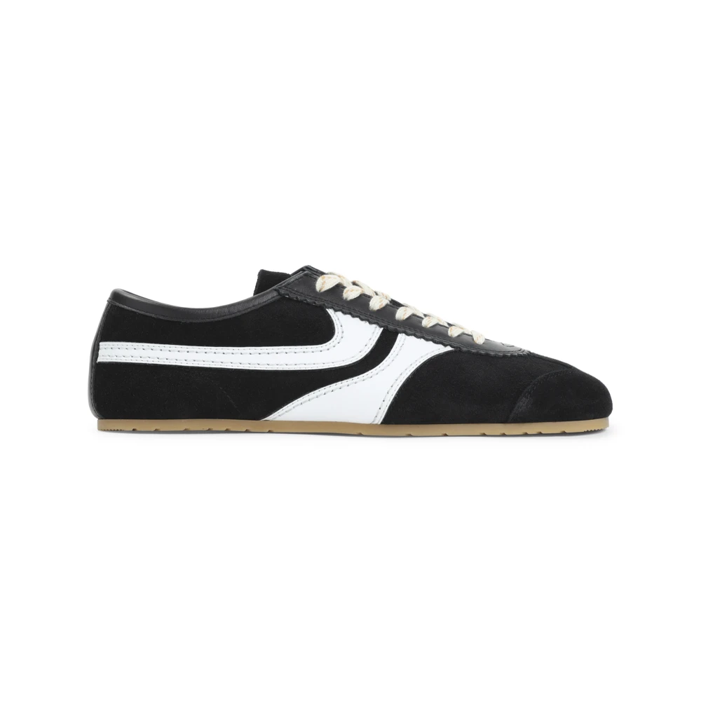 Dries Van Noten Men's Black Calf Leather Trainers - Sneakers - 9 Uk - Shoes