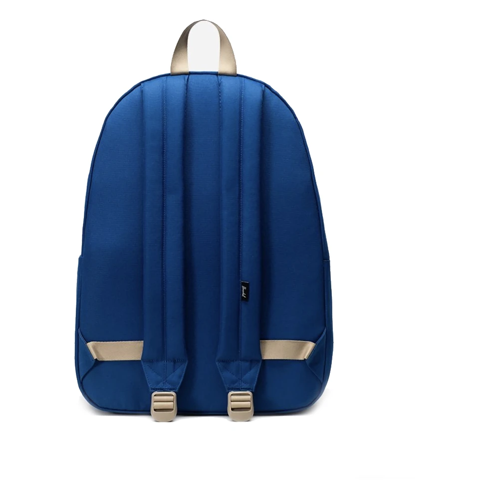Herschel XL Klassieke Rugzak Blauw Witte Stiksels Blue Unisex