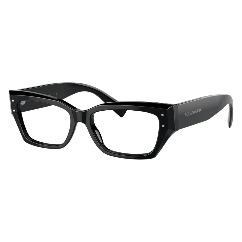 Dolce & Gabbana Unisex Black Glasses - Glasses - 53 Mm - Accessories