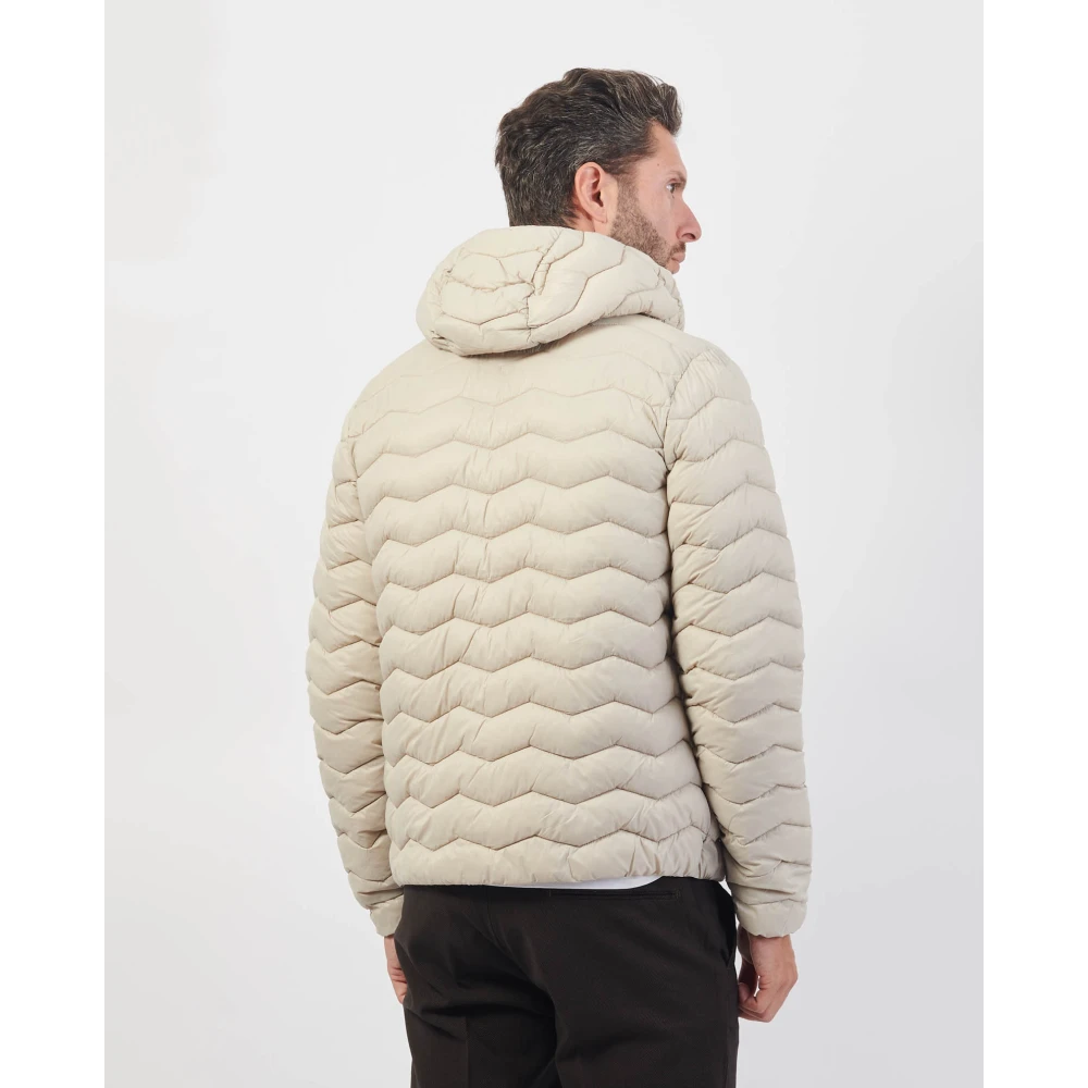 K-way Beige Waterafstotende Jas Beige Heren