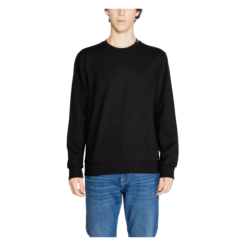 Emporio Armani Mannen Intieme Collectie Herfst Winter 100% Katoen Black Heren