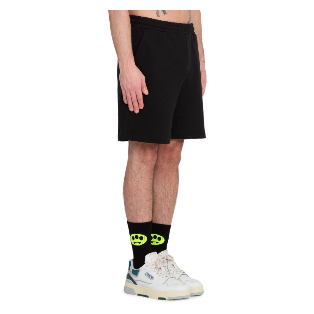 Barrow Iconic Smile Shorts Black Heren