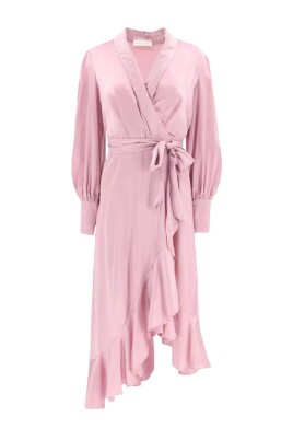 robe-midi-rose-en-soie