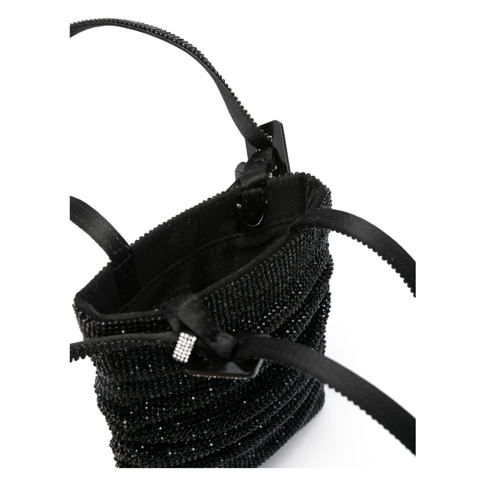 Benedetta Bruzziches Jet Black Petite Schoudertas Black Dames