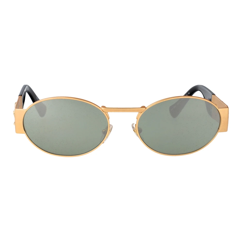 Versace Oval Sunglasses - Male - Sunglasses - Yellow - 56 Mm - Accessories - Image 6
