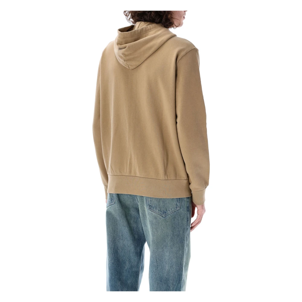Ralph Lauren Full-Zip Hoodie Beige Heren