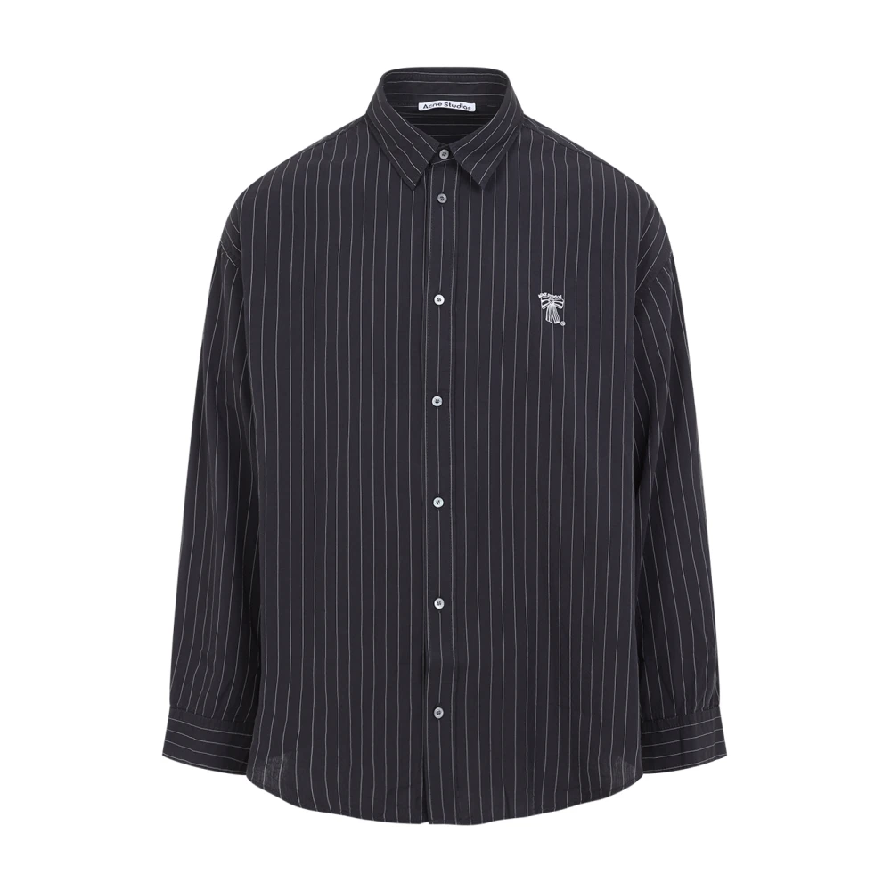 Acne Studios Klassiek Zwart Overhemd voor Mannen Black Heren