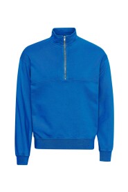 Sweatshirt 1/4 Reißverschluss Colorful Standard Organic pacific blue