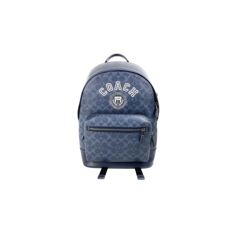 Coach Women's Blue Backpacks, One Size, West Backpack