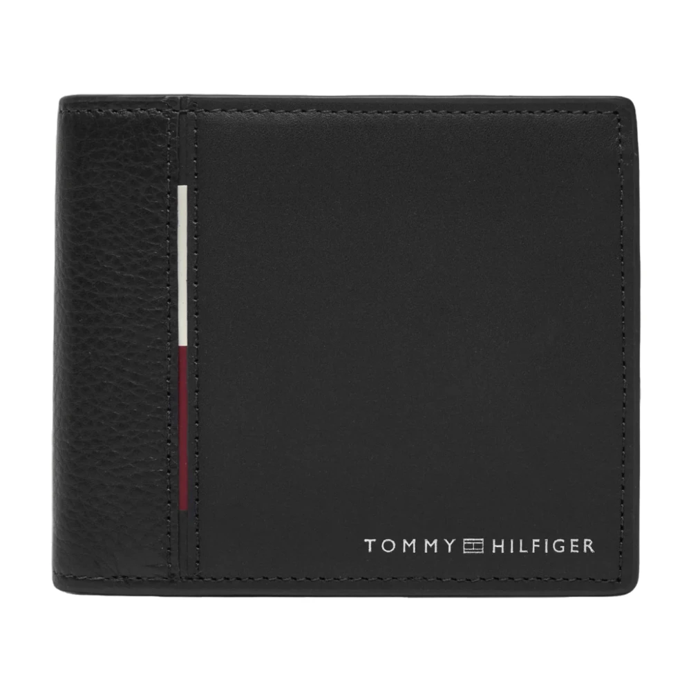 Tommy Hilfiger Casual Munt Portemonnee Herfst Winter Collectie Black Heren