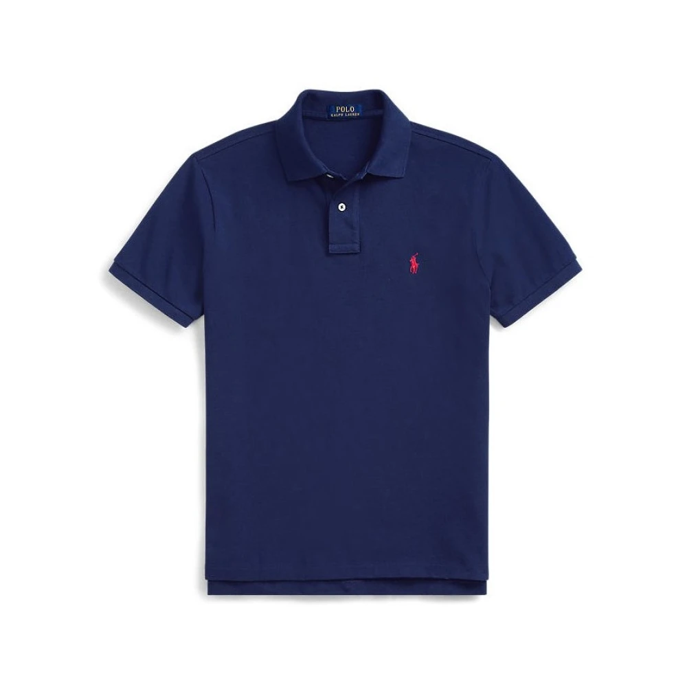 Polo Ralph Lauren Men's Blue Casual Cotton T-Shirt