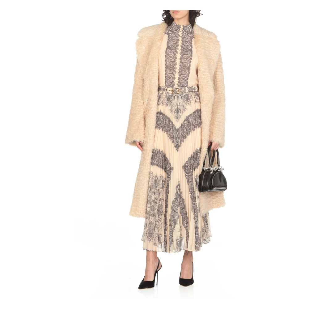 Zimmermann Blouse met contrasterend kleurpatroon Beige Dames