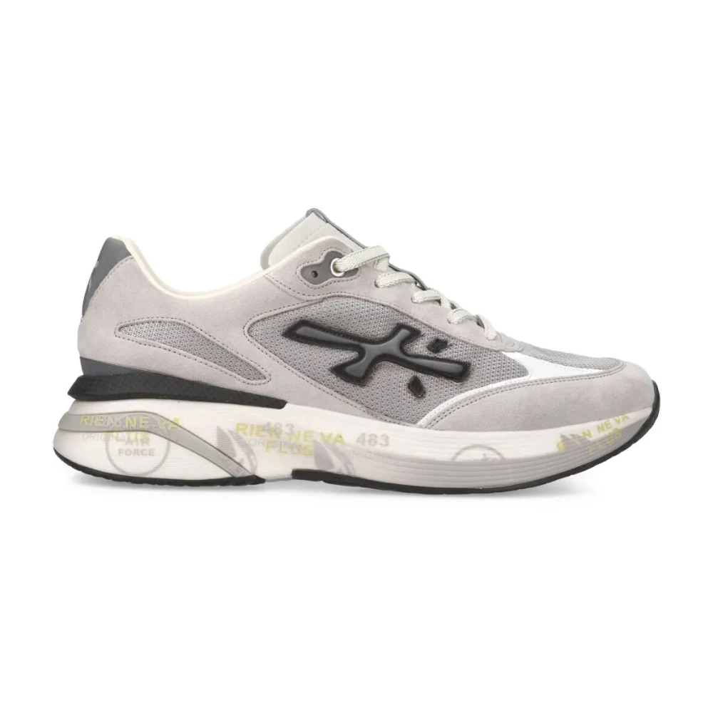 Premiata Gray Sneakers, Male, 11 Uk, Moerun Trainers