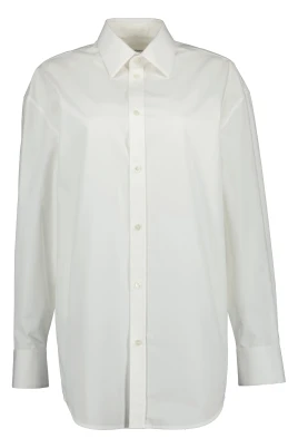 Oversized Cassandre Poplin Skjorta