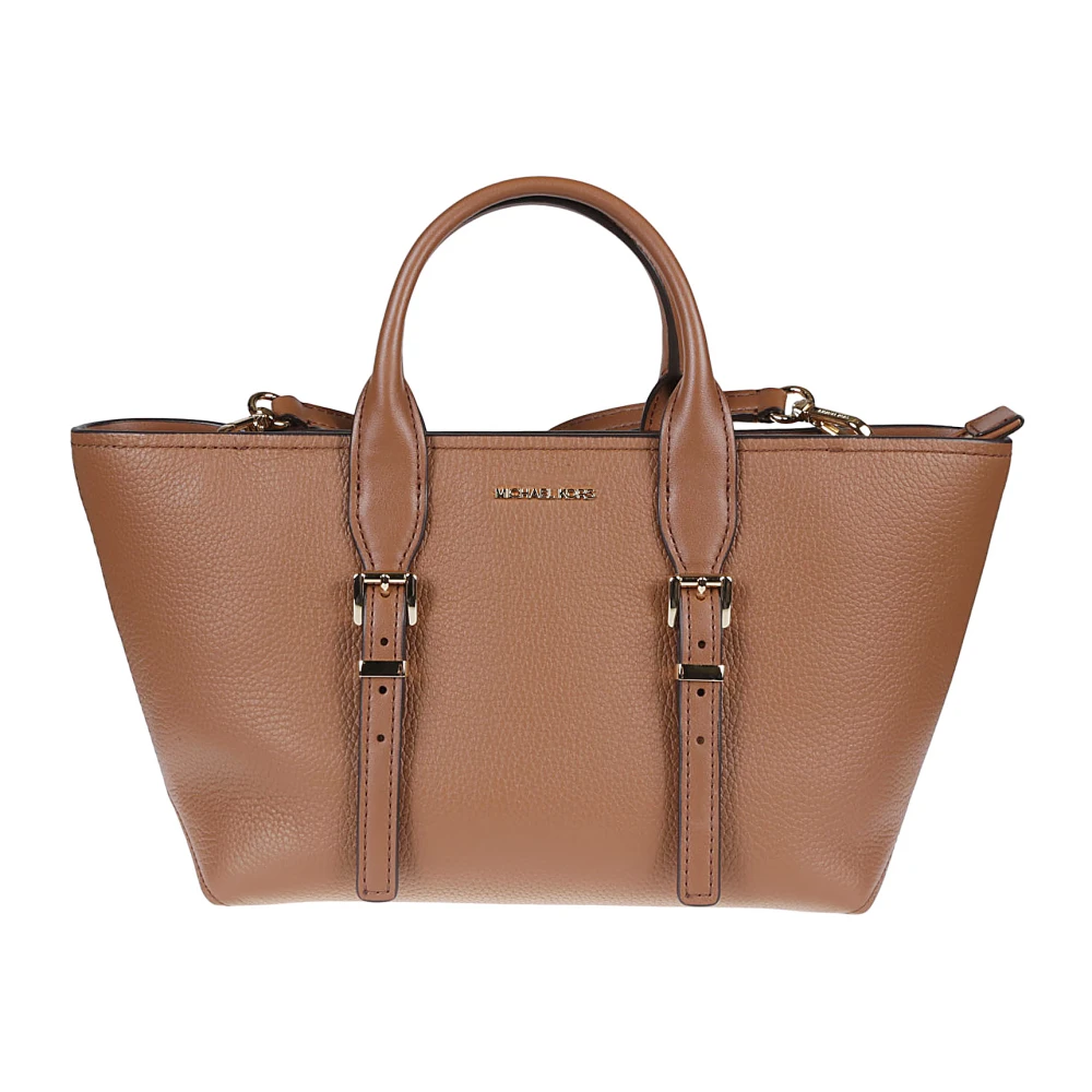Michael Kors Moore Satchel Tote Tas Brown Dames