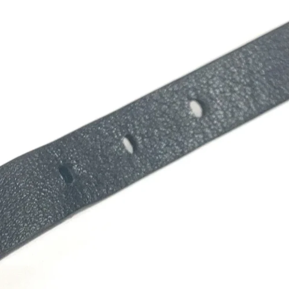 Louis Vuitton Vintage Pre-owned Leather belts Black Dames