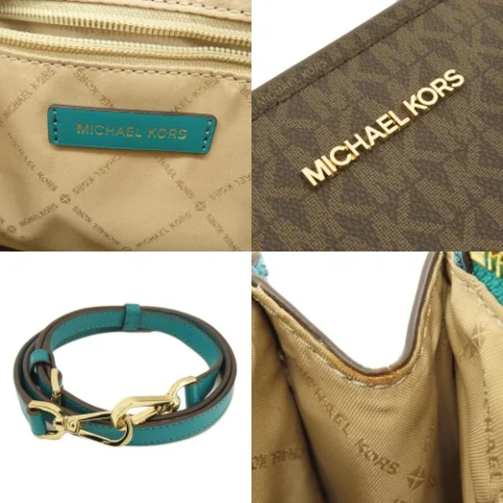 Michael Kors Pre-owned Canvas handbags Brown Dames