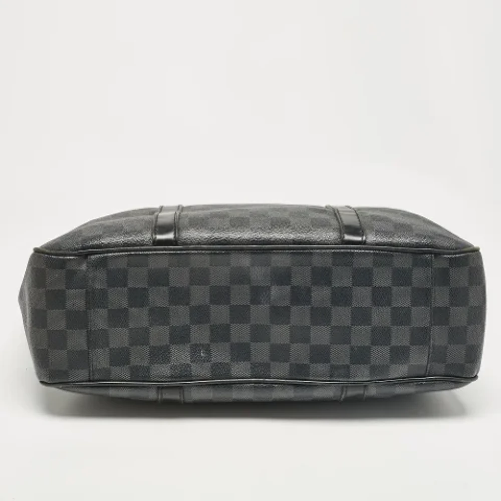 Louis Vuitton Vintage Pre-owned Leather totes Black Dames