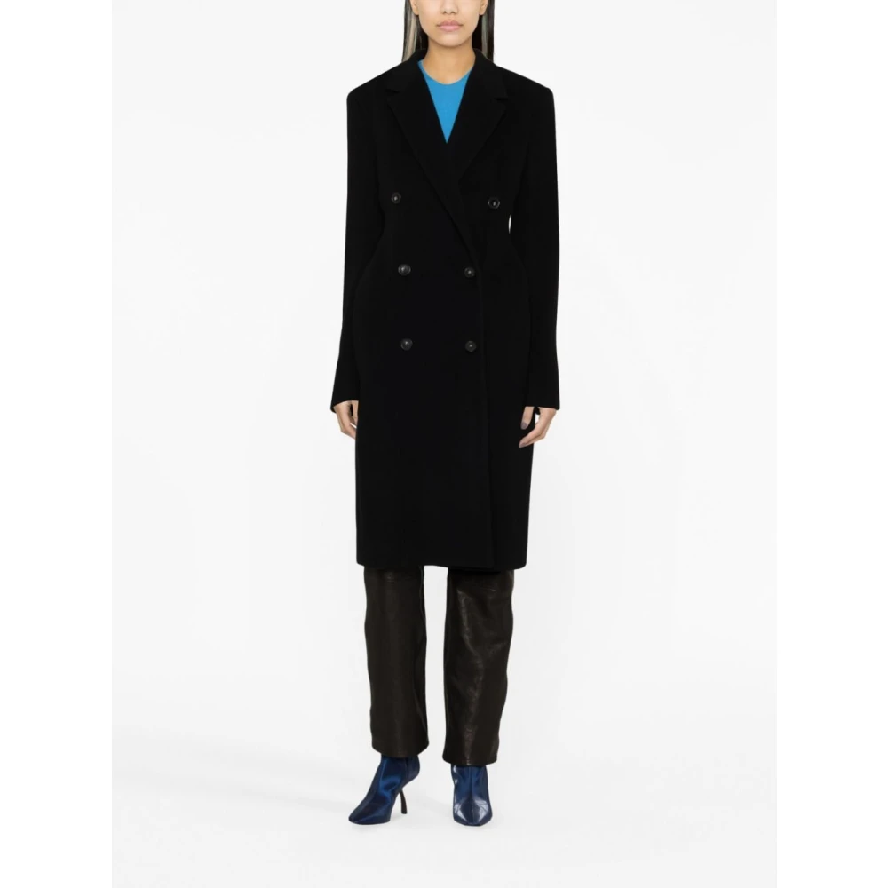 Stella Mccartney Zwarte jas voor stijlvolle uitstraling Black Dames