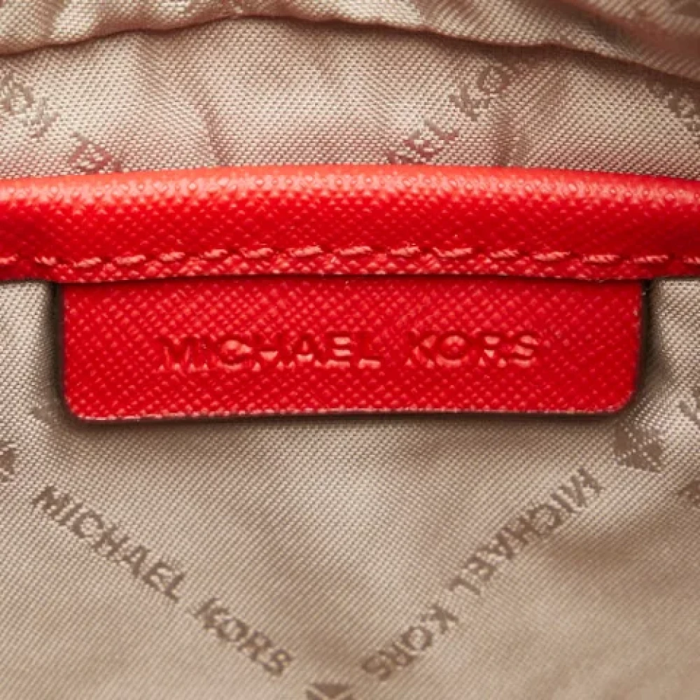 Michael Kors Pre-owned Plastic shoulder-bags Red Dames