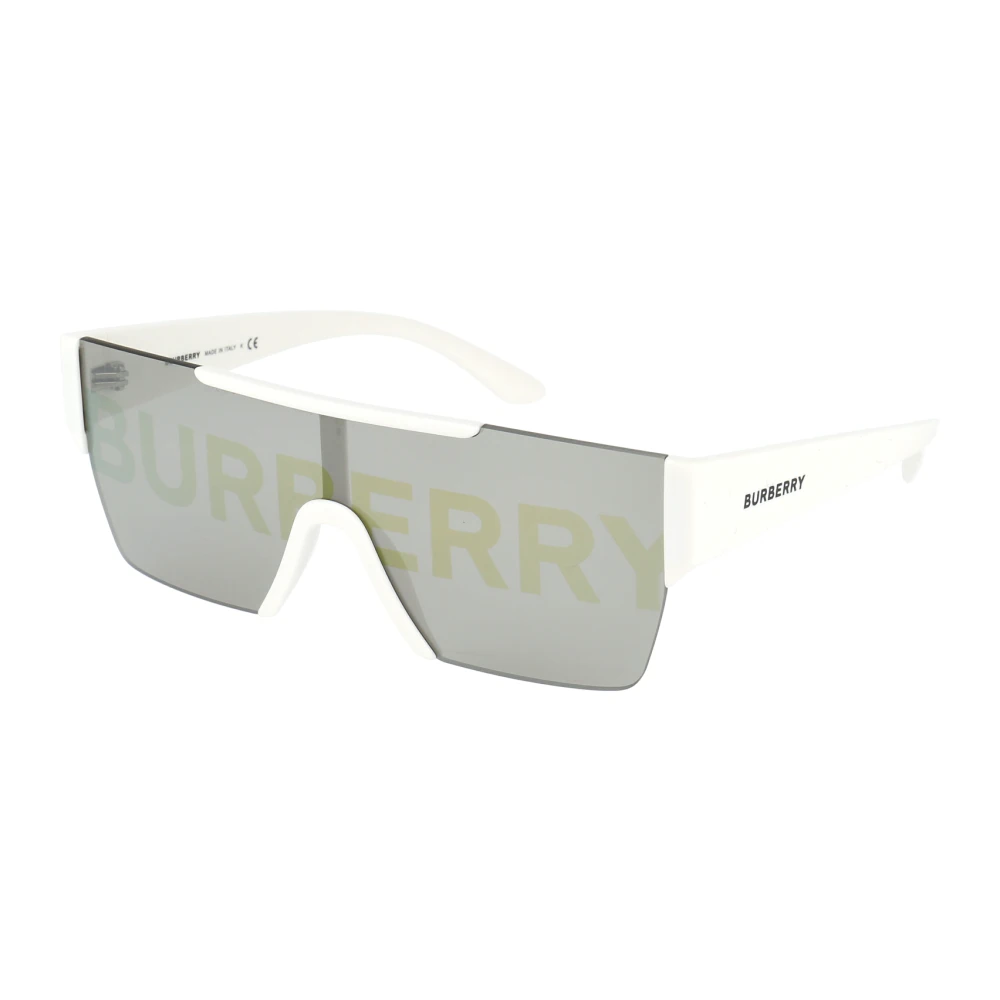 Burberry Grey Man Be4291 3007/H Sunglasses Nylon White Squared Normal Decoration - Image 5