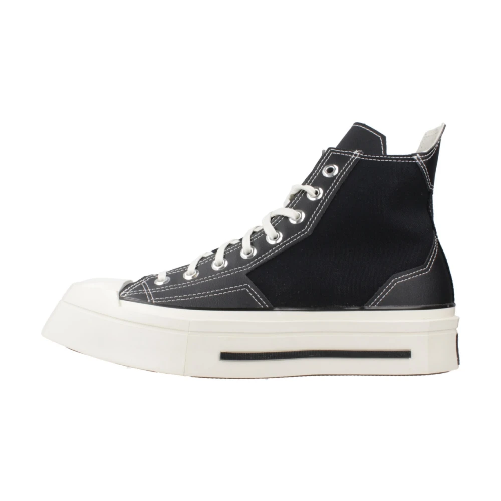 Converse Luxe Vierkante Sneakers Heren Schoenen Zwart