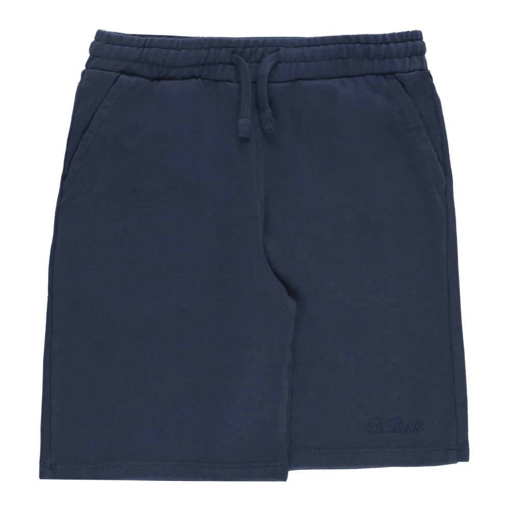 Mc2 Saint Barth Blue Shorts, Male, 6 Y, Randle Bermuda