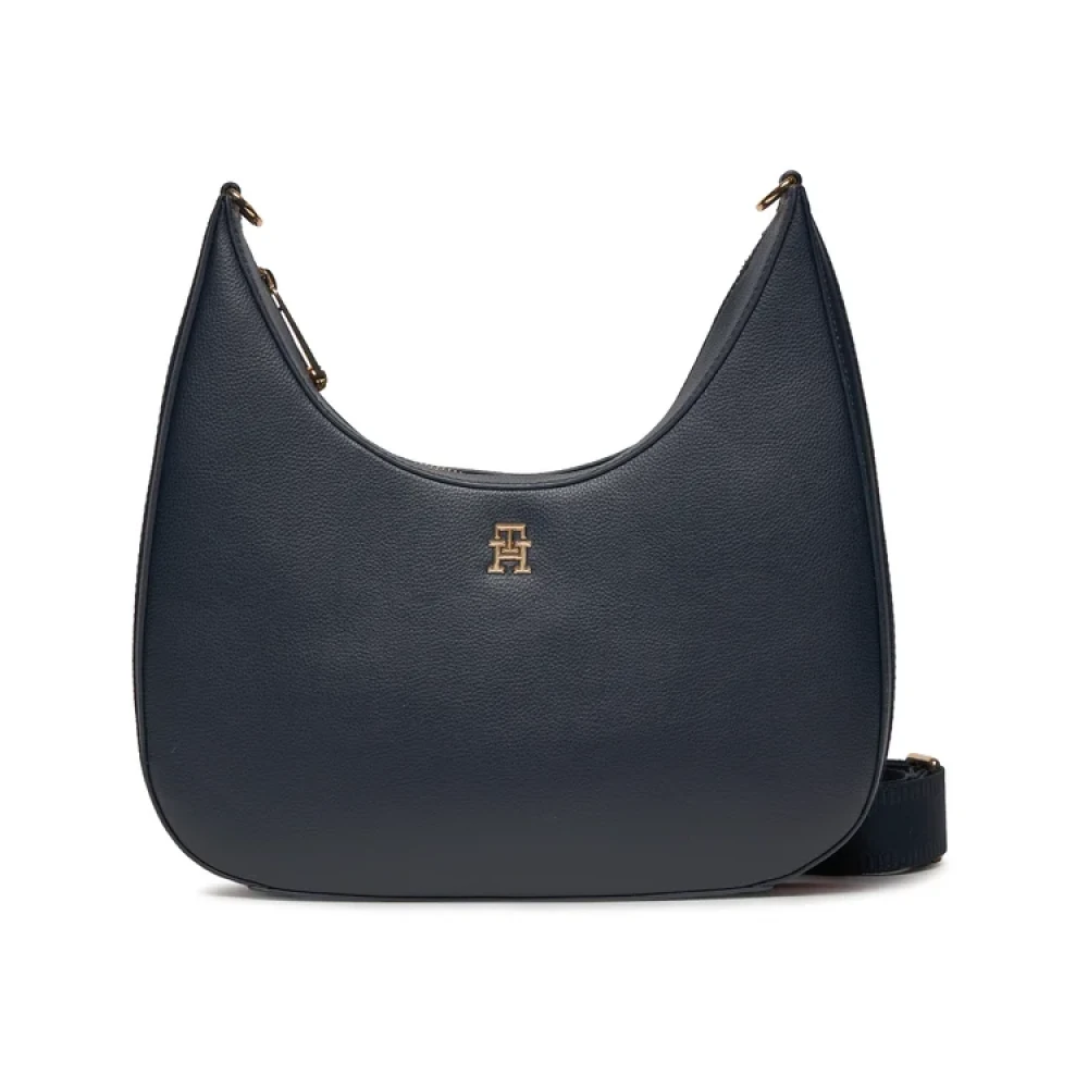 Tommy Hilfiger Women's Blue Essential Crossover Bag
